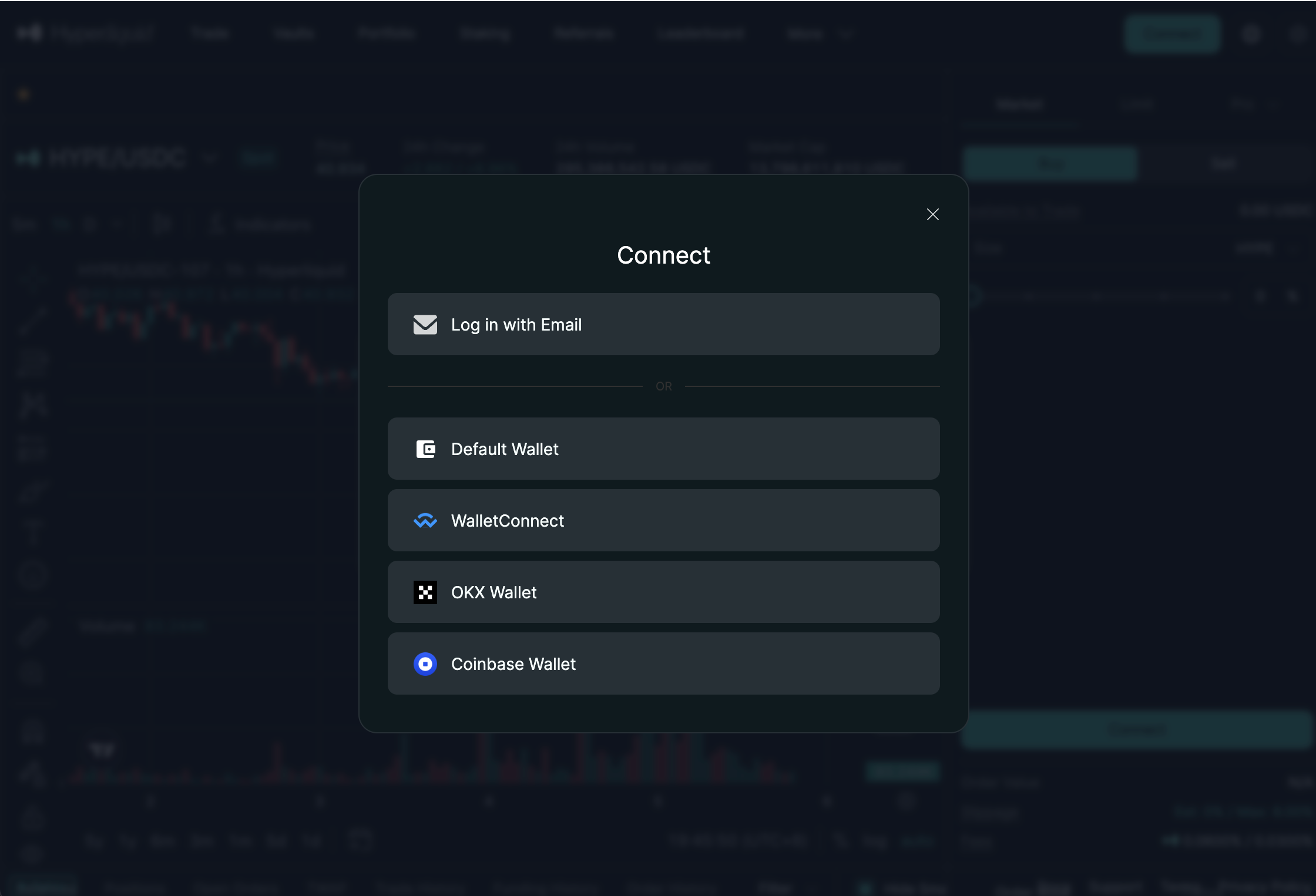 Wallet Connection Options